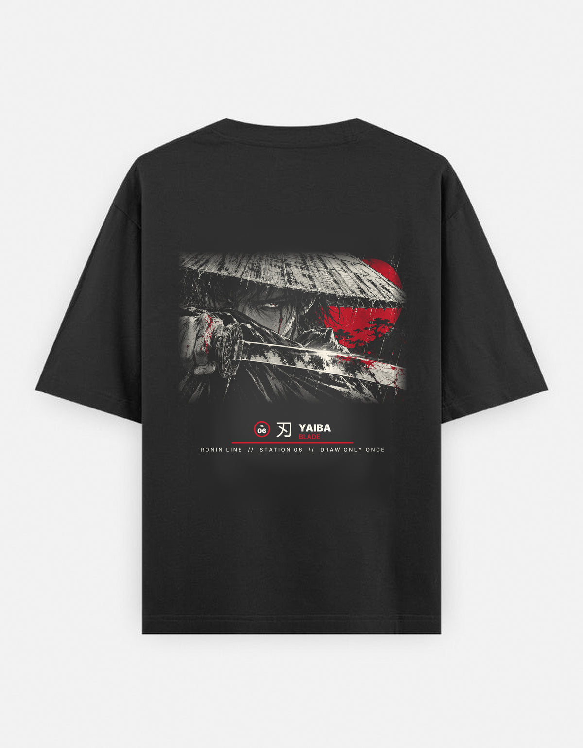 RL06 刃 Yaiba — Oversized Tee