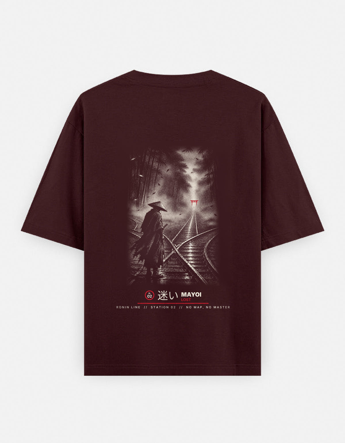 RL02 迷い Lost — Oversized Tee