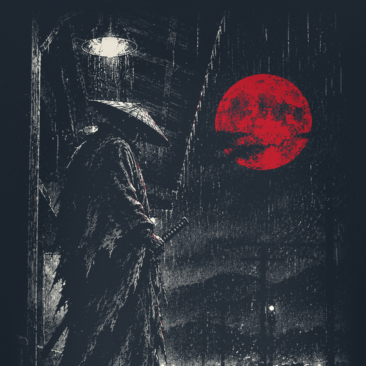 RL04 夜 Night — Oversized Tee