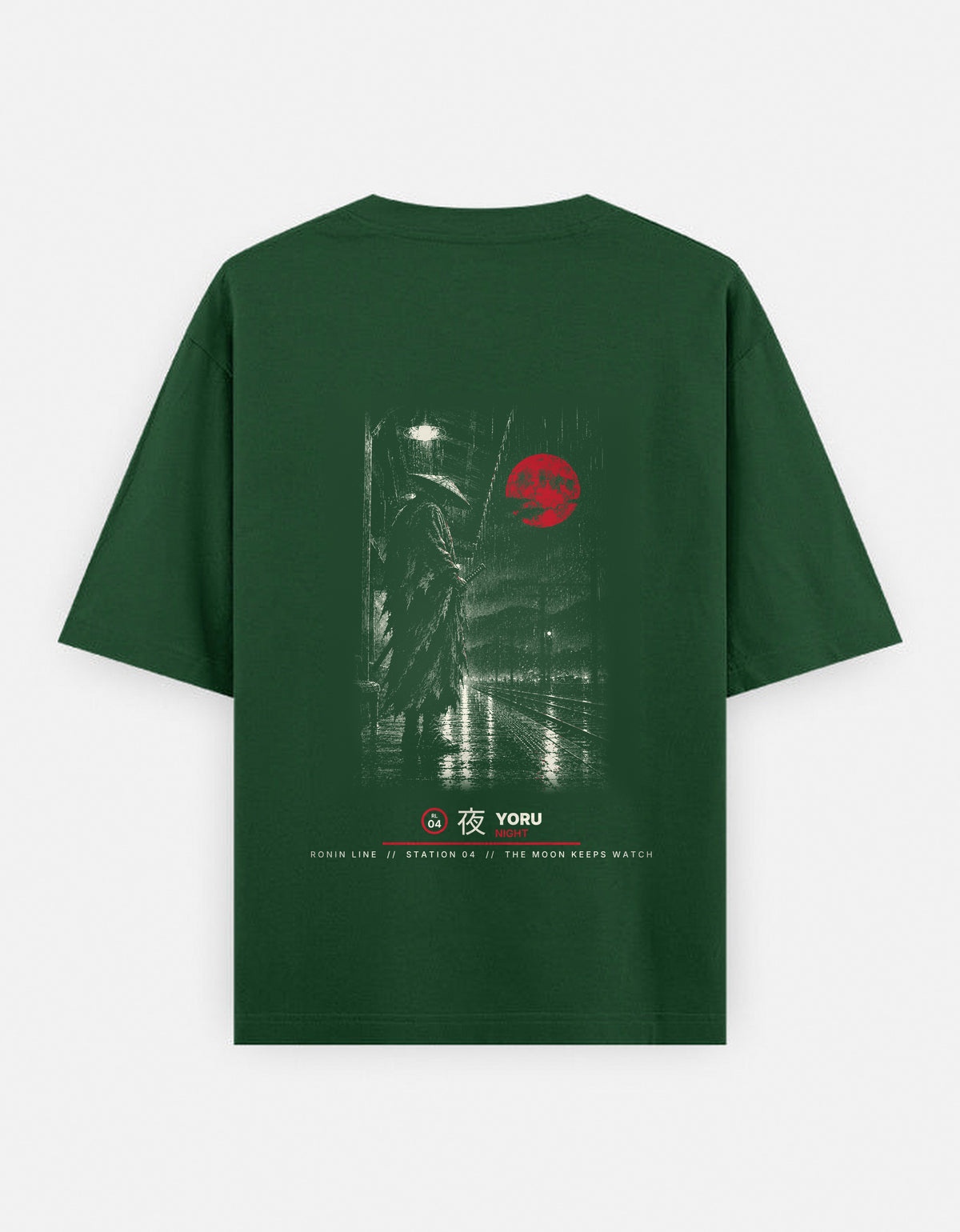 RL04 夜 Night — Oversized Tee
