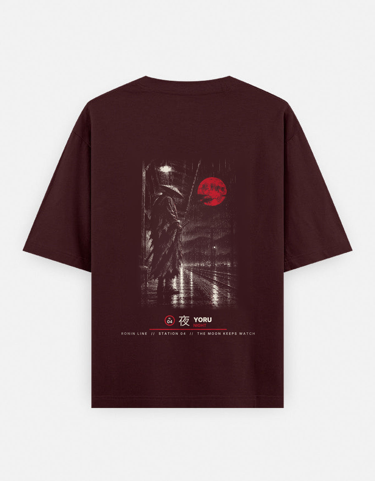 RL04 夜 Night — Oversized Tee