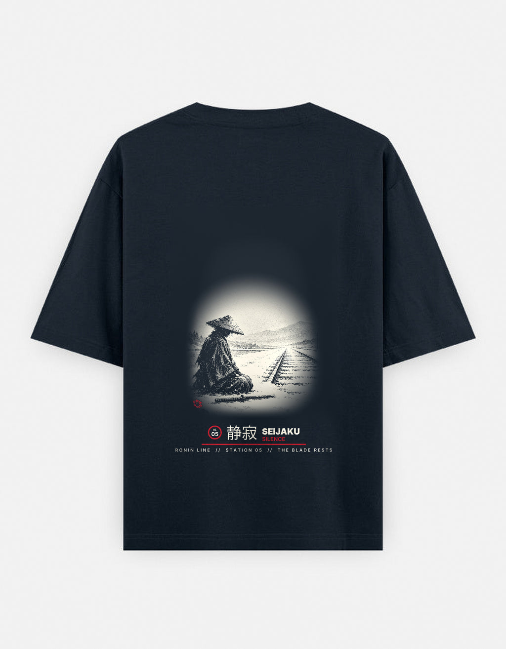 RL05 静寂 Silence — Oversized Tee
