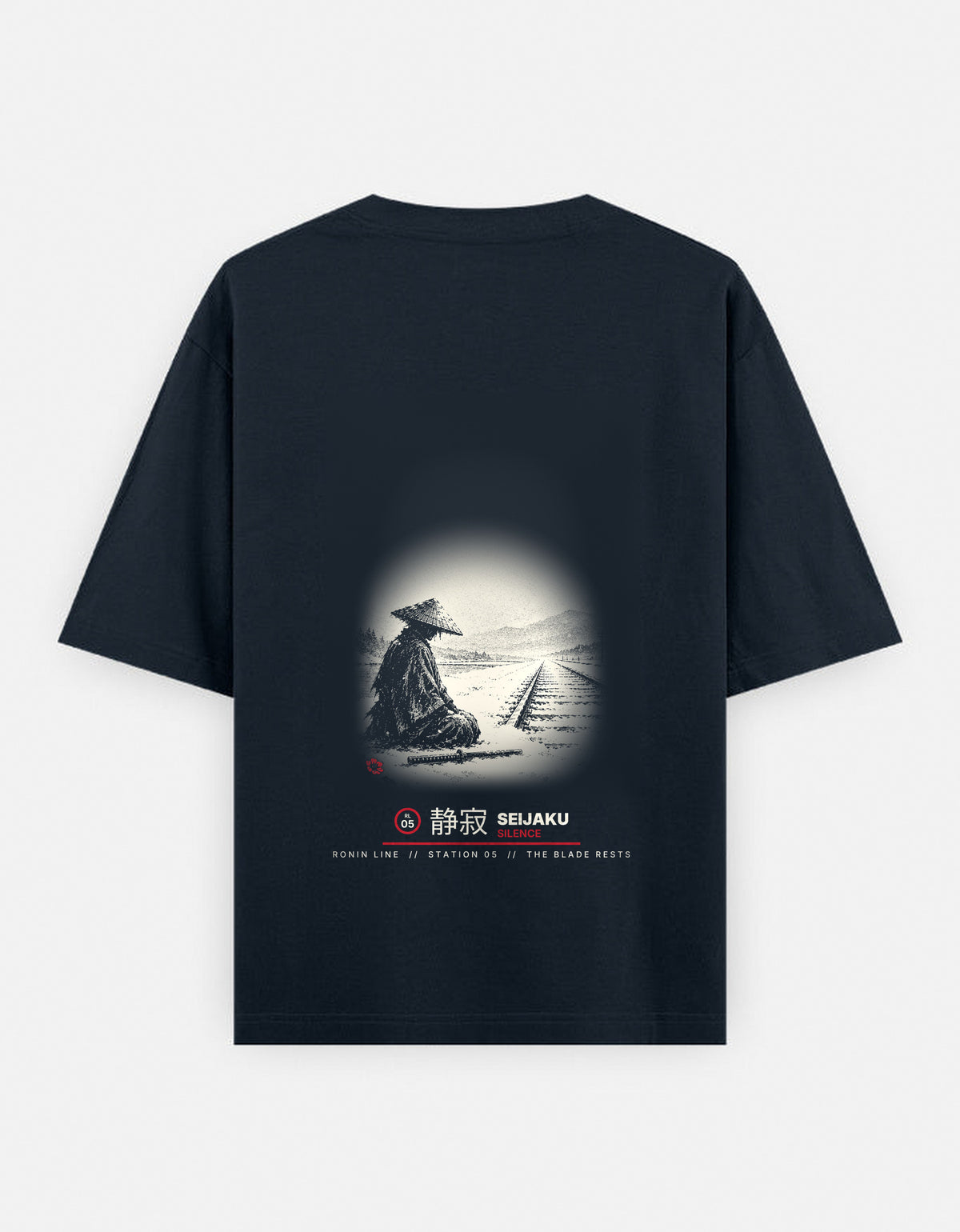 RL05 静寂 Silence — Oversized Tee