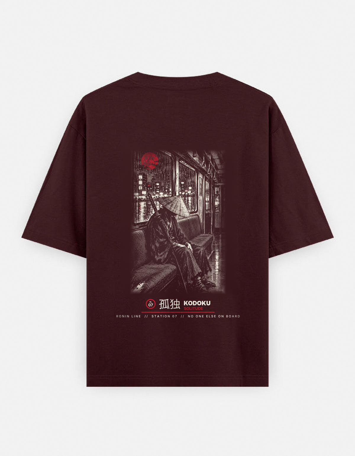 RL07 孤独 Solitude — Oversized Tee