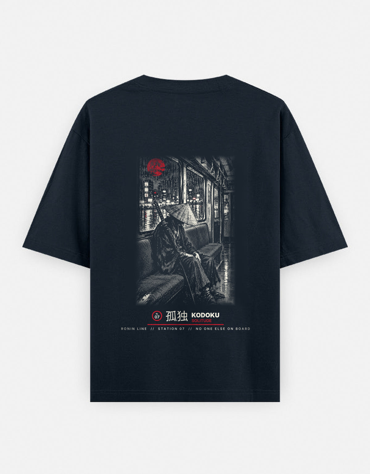 RL07 孤独 Solitude — Oversized Tee