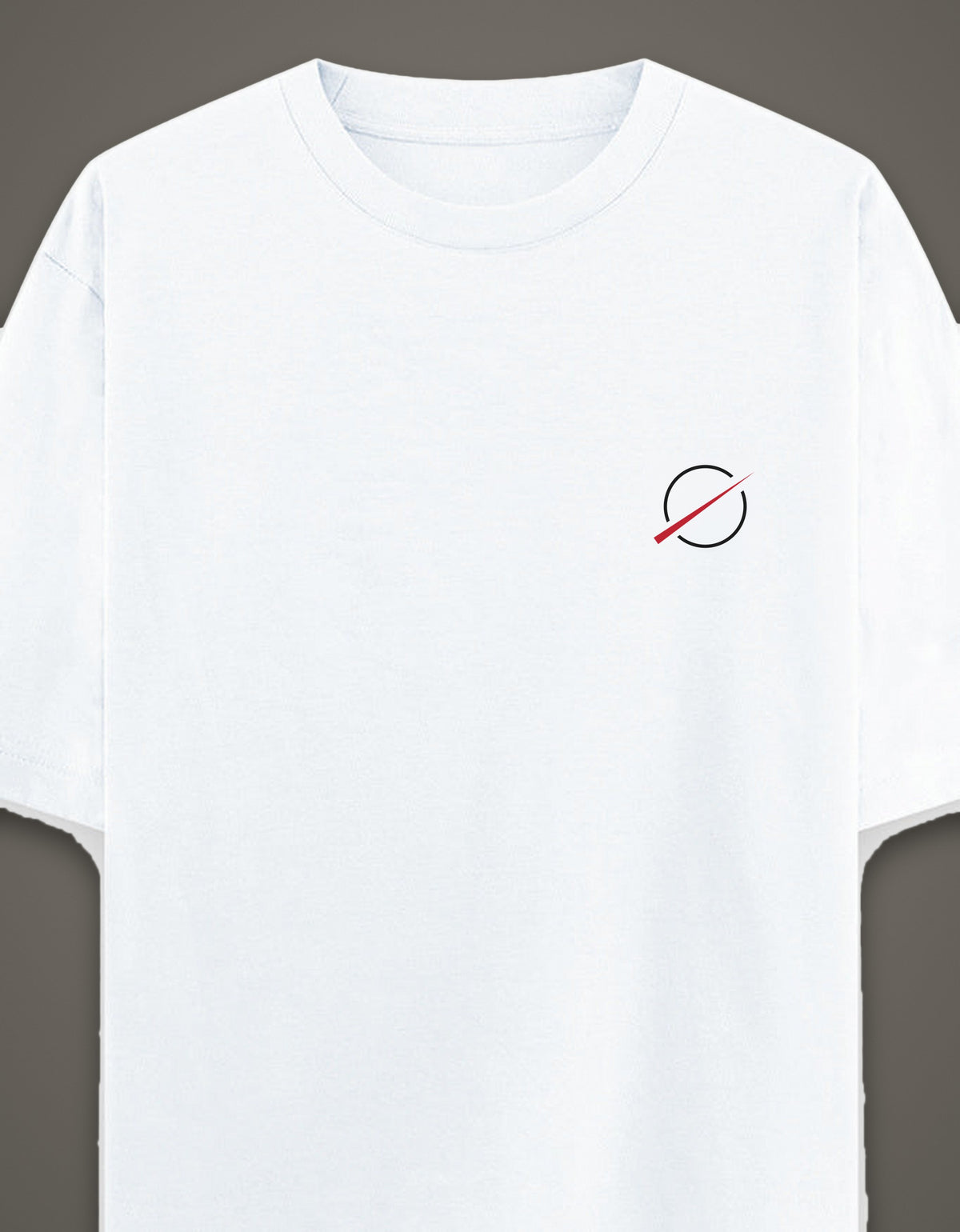 RL02 迷い Lost — Oversized Tee · White